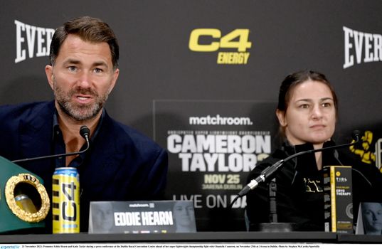 katie taylor croke park eddie hearn jake paul