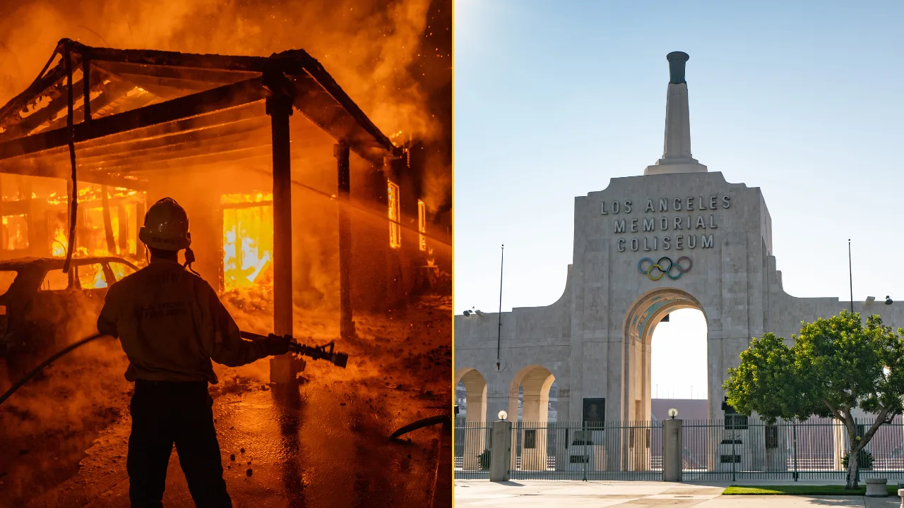 LA’s ability to host World Cup and Olympic Games called into question in wildfires aftermath