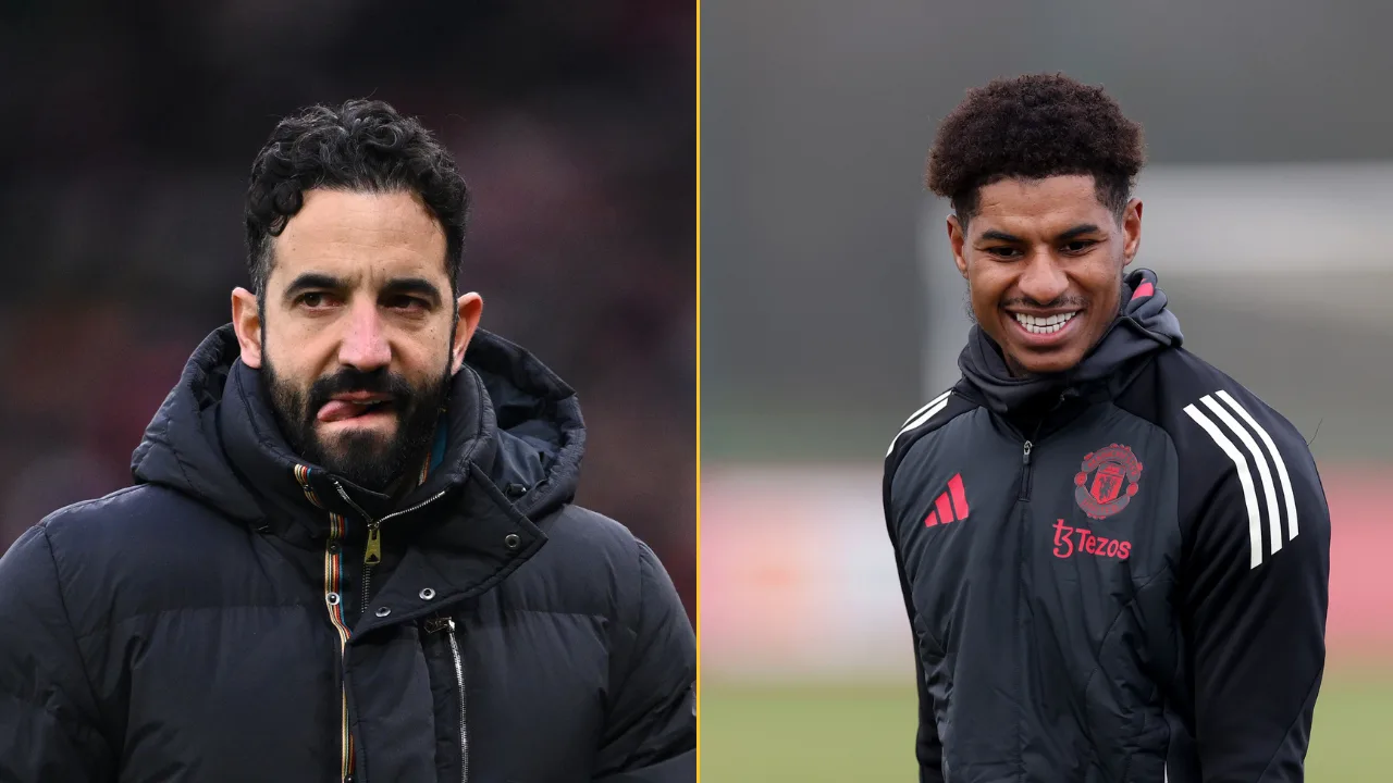 Marcus Rashford ignores Ruben Amorim’s criticism in social media post